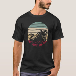 Iguana  Wildlife Animal Pet Reptile Lizard Retro I T-Shirt