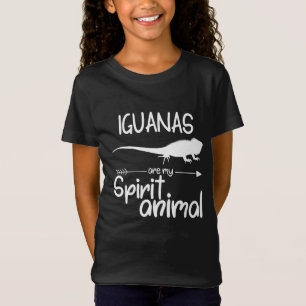 Iguanas Are My Spirit Animal Gift  Men Women Lizar T-Shirt