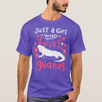 Iguanas Lizard Reptile Herpetologist T-Shirt