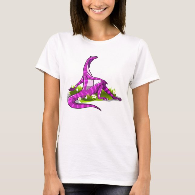 Iguanodon Showing Off Her Natural Beauty. T-Shirt (Front)