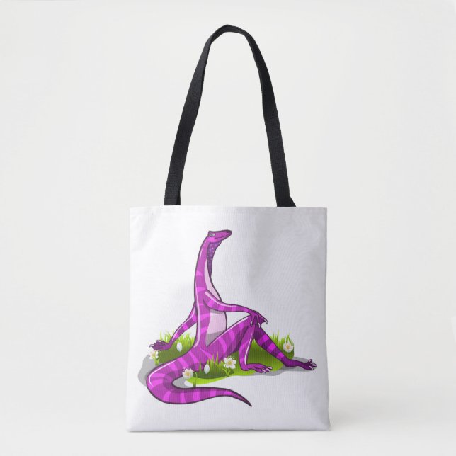 Iguanodon Showing Off Her Natural Beauty. Tote Bag (Front)