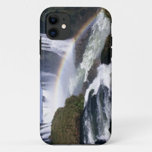 Iguassu Falls, Parana State, Brazil. Aerial view iPhone 11 Case