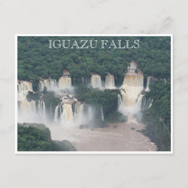 iguazu cataratas brazil postcard (Front)