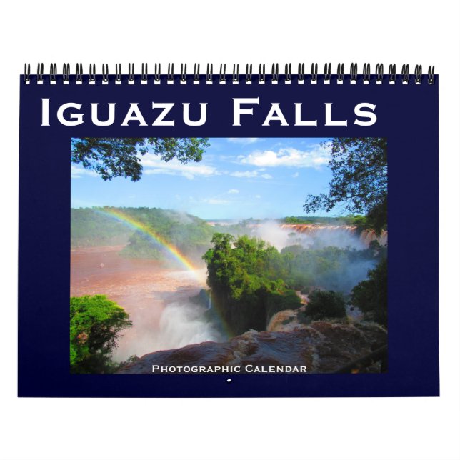 iguazu falls 2027 calendar (Cover)