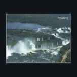 Iguazu falls - Aerial view Postcard<br><div class="desc">Iguazu falls,  Argentina - Brazil</div>