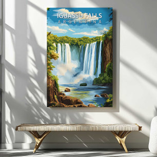 Iguazu Falls Argentina Canvas Wall Decor Canvas