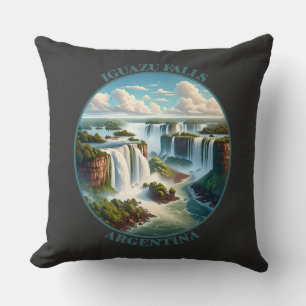 Iguazu Falls Argentina Cushion