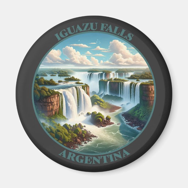 Iguazu Falls Argentina Magnet (Front)