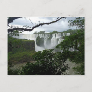 Iguazu Falls Argentina Postcard