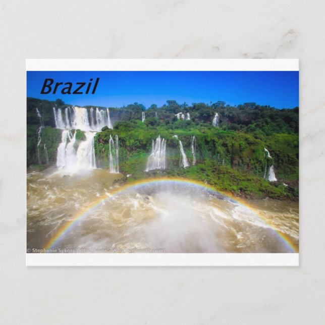 iguazu-falls-brazil-Angie.JPG Postcard (Front)