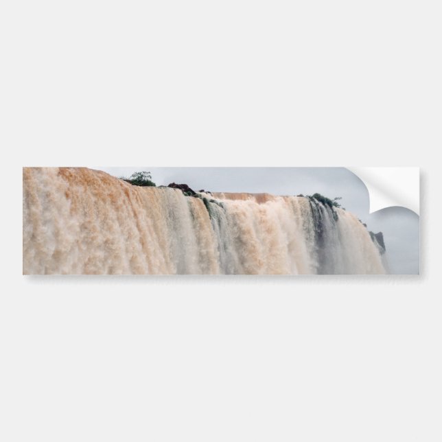 Iguazu Falls Brazil / Argentina Bumper Sticker (Front)