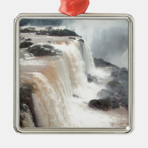 iguazu falls Brazill Metal Tree Decoration