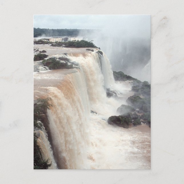 iguazu falls Brazill Postcard (Front)