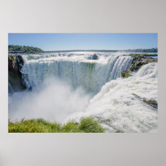 Iguazu Falls, Devil'S Throat, Argentina Poster