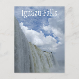 Iguazu Falls, Iguazu River, Argentina, Brazil Postcard