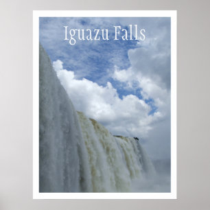 Iguazu Falls, Iguazu River, Argentina, Brazil Poster