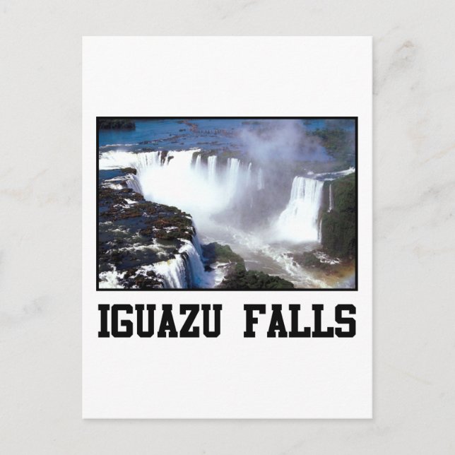 Iguazu Falls Postcard (Front)