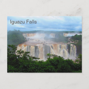 Iguazu Falls Postcard
