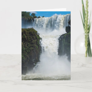 Iguazu Falls, Vertical Card