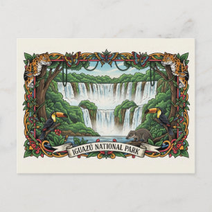 Iguazu National Park Argentina  Postcard