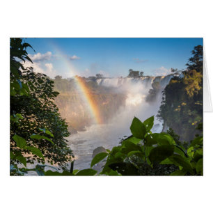 Iguazú Waterfalls With Rainbow, Argentina