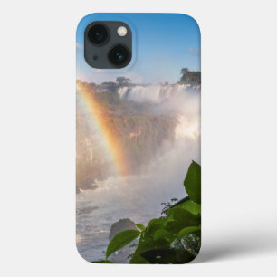 Iguazú Waterfalls With Rainbow, Argentina iPhone 13 Case