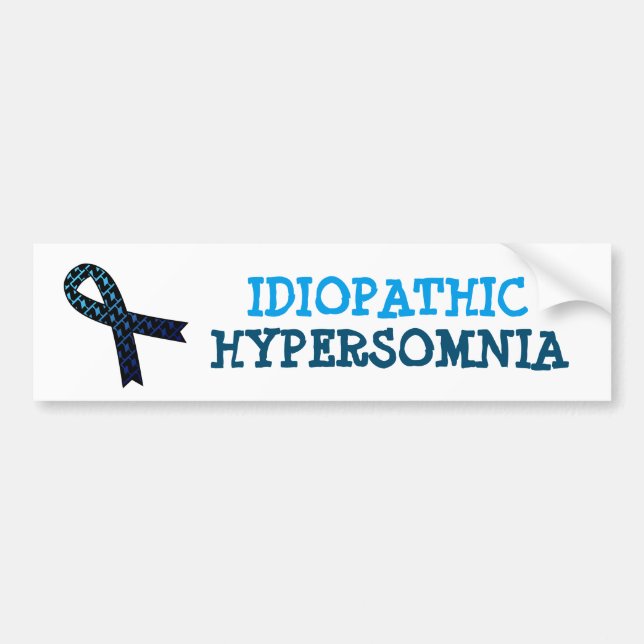 IH Ribbon Bumper Sticker (Front)