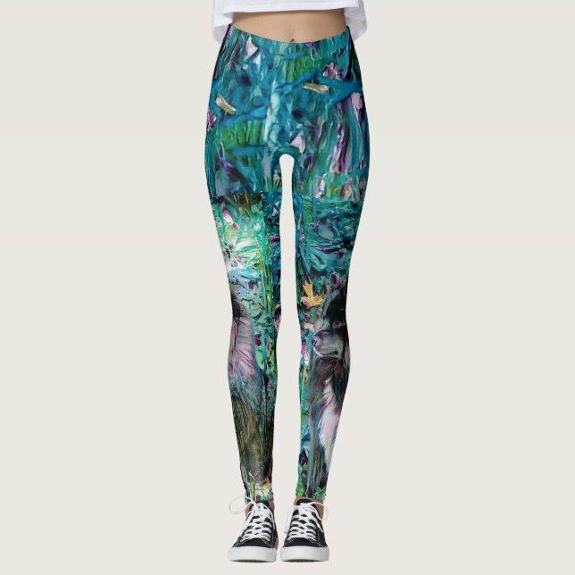 IHANA Finnish Lapphund  Lappy Leggings (Front)