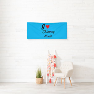 IHEART Chimney Rock Banner