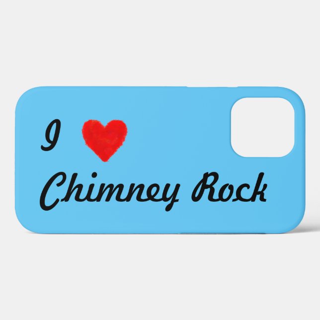 IHEART Chimney Rock Case-Mate iPhone Case (Back (Horizontal))