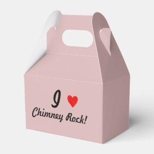IHEART Chimney Rock Favour Box