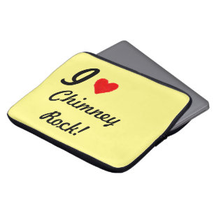 IHEART Chimney Rock Laptop Sleeve