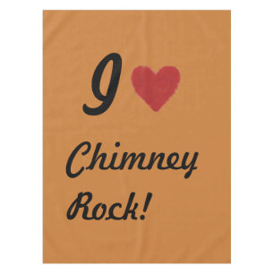 IHEART Chimney Rock Tablecloth