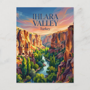 Ihlara Valley Turkey Postcard