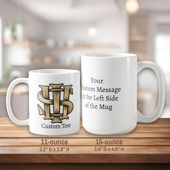 IHS Christogram Coffee Mug (Creator Uploaded)