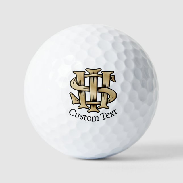 IHS Christogram Golf Balls (Front)