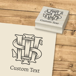 IHS Christogram Rubber Stamp