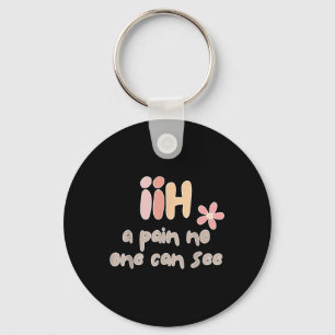 Iih Idiopathic Intracranial Hypertension Awareness Key Ring