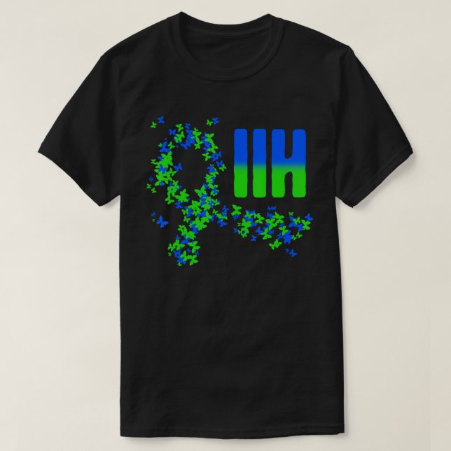 IIH Pseudotumor Cerebri Idiopathic Intracranial Hy T-Shirt (Design Front)