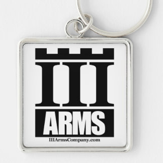 III Arms - large keychain ring