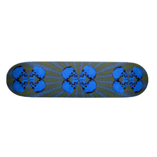 III Butterfly Skulls Skateboard