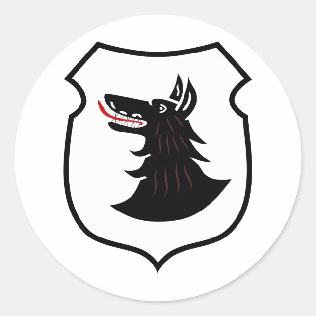 III Gruppe, JG 77 Classic Round Sticker (Front)