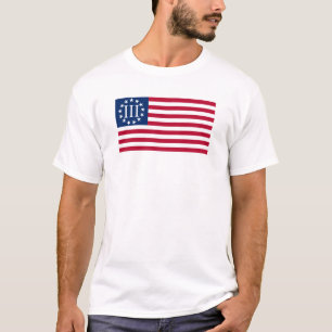 III% US Flag T-Shirt