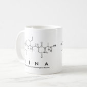Iina peptide name mug (Front Left)