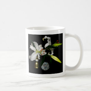 Iirsh Design -Brass and Flower Collection Coffee Mug