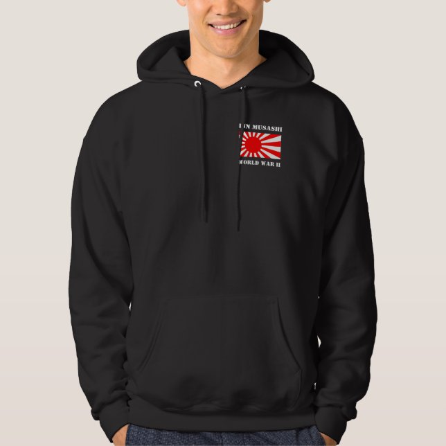 IJN Battleship Musashi Hoodie (Front)