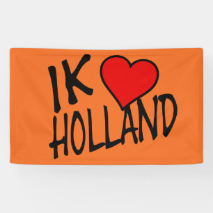 Ik Heart Holland bk on or bnrcnt Banner