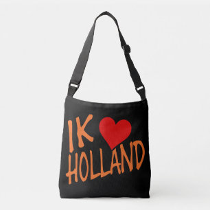 Ik Heart Holland or on bk cbbcnt Crossbody Bag