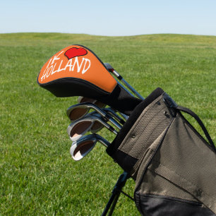 Ik Heart Holland wt on or dccnt Golf Head Cover