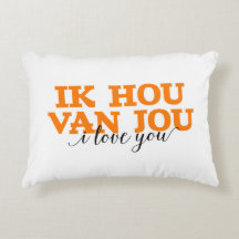 Ik Hou Van Jou  / I Love You Dutch Words